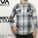 [クリックポスト対応] RVCA ルーカ HIGH PLAINS PLAID L/S FLANNEL SHIRTS フランネルシャツ M558SRHP|NEW ARRIVALS