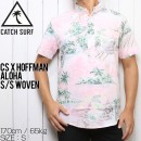[åݥб] CATCH SURF å CS x HOFFMAN ALOHA S/S WOVEN Ⱦµ A9WVN001 PINK