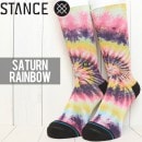[クリックポスト対応] STANCE スタンス SATURN RAINBOW SOCKS ソックス 靴下 M558C19SAR|NEW ARRIVALS