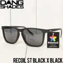 【送料無料】 DANG SHADES ダンシェイディーズ RECOIL POLARIZED SUNGLASSES 偏光サングラス ST BLACK X BLACK [FB]|NEW ARRIVALS