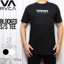 [クリックポスト対応] RVCA ルーカ BLOCKED S/S TEE 半袖Tシャツ M4011RBL|NEW ARRIVALS