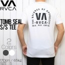 [クリックポスト対応] RVCA ルーカ TOMB SEAL S/S TEE 半袖Tシャツ M4201RTO|NEW ARRIVALS