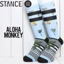 [クリックポスト対応] STANCE スタンス ALOHA MONKEY ST SOCKS ソックス 靴下 M558A20ALO|NEW ARRIVALS