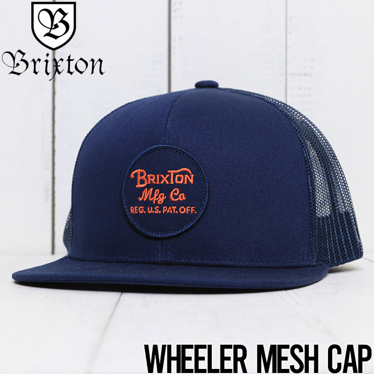 最終値下げ！BRIXTON ワークキャップ 青 楽天市場】brixton ワークキャップ（帽子｜バッグ・小物