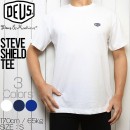 [クリックポスト対応] Deus Ex Machina デウス エクス マキナ STEVE SHIELD TEE 半袖Tシャツ DMP91743|NEW ARRIVALS