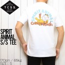 [クリックポスト対応] TCSS Critical Slide ティーシーエスエス クリティカルスライド SPIRIT ANIMAL S/S TEE 半袖Tシャツ TE18281|NEW ARRIVA