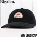 Rhythm リズム SUN LOGO CAP ストラップバックキャップ コーデュロイキャップ APR20M-CP06|NEW ARRIVALS