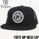 【送料無料】 BRIXTON ブリクストン FORTE MP MESH CAP メッシュキャップ 00988 BKALU|NEW ARRIVALS