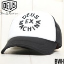 【送料無料】 Deus Ex Machina デウスエクスマキナ CIRCLE LOGO TRUCKER CAP メッシュキャップ DMA57994 BLW [FB]|NEW ARRIVALS
