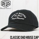 【送料無料】 Deus Ex Machina デウスエクスマキナ CLASSIC DAD HOUSE CAP ストラップバックキャップ ローキャップ DMF87549D|NEW ARRIVALS