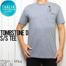 [クリックポスト対応] THALIA SURF タリアサーフ TOMBSTONE D S/S TEE ポケット付き半袖Tシャツ|NEW ARRIVALS