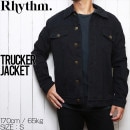 Rhythm リズム TRUCKER JACKET デニムジャケット JUL20M-JK06 VINTAGE BLACK|NEW ARRIVALS