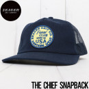 SEAGER  THE CHIEF SNAPBACK å奭å NAVY