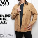 【送料無料】RVCA ルーカ CHAINMAIL CHORE JACKET コットンワークジャケット M7023RCH|NEW ARRIVALS