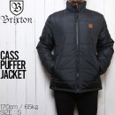 【送料無料】 BRIXTON ブリクストン CASS PUFFER JACKET ジャケット 03286 BLACK [FB]|NEW ARRIVALS
