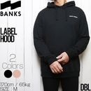 【送料無料】BANKS バンクス LABEL HOOD GRAPHIC FLEECE プルオーバーパーカー フーディ WFL0286|NEW ARRIVALS