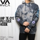 RVCA ルーカ ANP TIE-DYE PULLOVER HOODIE プルオーバーパーカー フーディ AVYFT00120 [FB]|NEW ARRIVALS