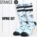 [åݥб] STANCE  WIPING OUT SOCKS å  M556D20WIP