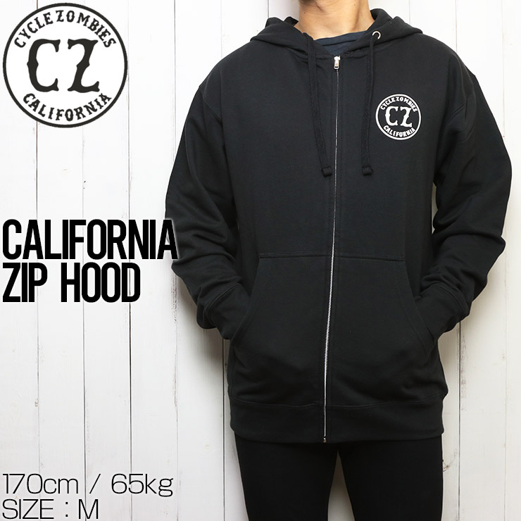 ̵Cycle Zombies 륾ӡ  CALIFORNIA ZIP HOOD åץѡ աǥ MHZS-001