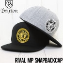 【送料無料】 BRIXTON ブリクストン RIVAL SNAPBACK CAP スナップバックキャップ 10856|NEW ARRIVALS
