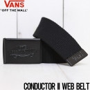[クリックポスト対応] VANS ヴァンズ CONDUCTOR II WEB BELT ガチャベルト VN0A31J2|NEW ARRIVALS