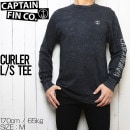 [クリックポスト対応] CAPTAIN FIN キャプテンフィン CURLER L/S TEE ロングスリーブTEE ロンT CT184022|NEW ARRIVALS