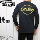 [クリックポスト対応] CAPTAIN FIN キャプテンフィン EYE L/S TEE ロングスリーブTEE ロンT CT193014|NEW ARRIVALS