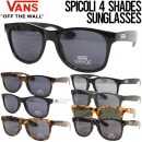 [クリックポスト対応] VANS ヴァンズ SPICOLI 4 SHADES SUNGLASSES サングラス VN000LC0|NEW ARRIVALS