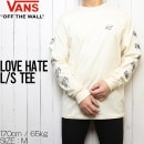 [クリックポスト対応] VANS ヴァンズ バンズ LOVE HATE L/S TEE ロングスリーブTEE ロンT VN0A54DBZ6K|NEW ARRIVALS