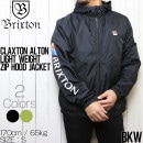 [����å��ݥ����б�] BRIXTON �֥ꥯ���ȥ� CLAXTON ALTON LIGHT WEIGHT ZIP HOOD JACKET �ʥ����󥸥㥱�å� 03293