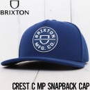 ������̵���� BRIXTON �֥ꥯ���ȥ� CREST C MP SNAPBACK CAP ���ʥåץХå�����å� 10650 JOBLU