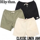 [����å��ݥ����б�] Rhythm �ꥺ�� CLASSIC LINEN JAM ���硼�� �ϡ��եѥ�� CL21M-JA11
