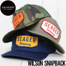 ̵SEAGER  WILSON SNAPBACK ʥåץХåå