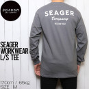【送料無料】 SEAGER シーガー SEAGER WORKWEAR L/S TEE ロングスリーブTEE ロンT|NEW ARRIVALS