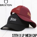 ������̵���� BRIXTON �֥ꥯ���ȥ� STITH X MESH CAP ��å��奭��å� �ȥ�å����ϥå� 10644 [FB]
