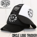 【送料無料】 Deus Ex Machina デウスエクスマキナ CIRCLE LOGO TRUCKER CAP メッシュキャップ DMA57994|NEW ARRIVALS