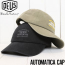 【送料無料】Deus Ex Machina デウスエクスマキナ AUTOMATICA CAP スナップバックキャップ ローキャップ DMP207836|NEW ARRIVALS