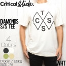 [クリックポスト対応] Critical Slide クリティカルスライド TCSS ティーシーエスエス DIAMONDS S/S TEE 半袖Tシャツ J20TE001|NEW ARRIVALS