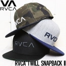 ̵ RVCA 롼 RVCA TWILL SNAPBACK II ʥåץХåå MAAHWRSB