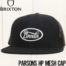 ������̵���� BRIXTON �֥ꥯ���ȥ� PARSONS HP MESH CAP ��å��奭��å� 10882 BLK