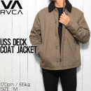 【送料無料】 RVCA ルーカ USS DECK COAT JACKET 中綿入りジャケット AVYJK00140|NEW ARRIVALS