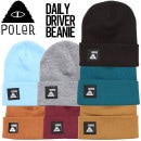 [クリックポスト対応] アクリルビーニー カフビーニー ニットキャップ POLeR ポーラー DAILY DRIVER BEANIE|NEW ARRIVALS