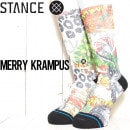 [クリックポスト対応] STANCE スタンス MERRY KRAMPUS SOCKS ソックス 靴下 ユニセックス A555D21MER|NEW ARRIVALS
