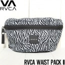 [クリックポスト対応] RVCA ルーカ WAIST PACK II ヒップバッグ ボディバッグ AVYBA00104 BKW|NEW ARRIVALS