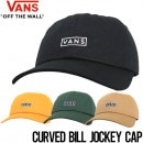 【送料無料】VANS ヴァンズ CURVED BILL JOCKEY ストラップバックキャップ VN0A36IU|NEW ARRIVALS