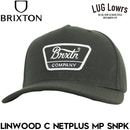 ˹�� ����å�  ���ʥåץХå� BRIXTON �֥ꥯ���ȥ� LINWOOD C MP SNAPBACK CAP 10980