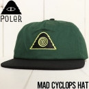【送料無料】帽子 キャップ スナップバック POLeR ポーラー POLER×MADNESS MAD CYCLOPS HAT スナップバックキャップ 212CLU7011|NEW ARRIVALS