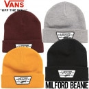 [����å��ݥ����б�] �˥åȥ���å� ˹�� ���եӡ��ˡ� VANS �Х� MILFORD BEANIE VN000UOU