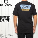 [����å��ݥ����б�] ȾµT����� �Хå��ץ���TEE BRIXTON �֥ꥯ���ȥ� LINWOOD S/S TEE 16172