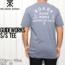 [クリックポスト対応] 半袖Tシャツ バックプリントTEE THE ROARK REVIVAL ロアークリバイバル GUIDEWORKS S/S TEE RT946|NEW ARRIVALS